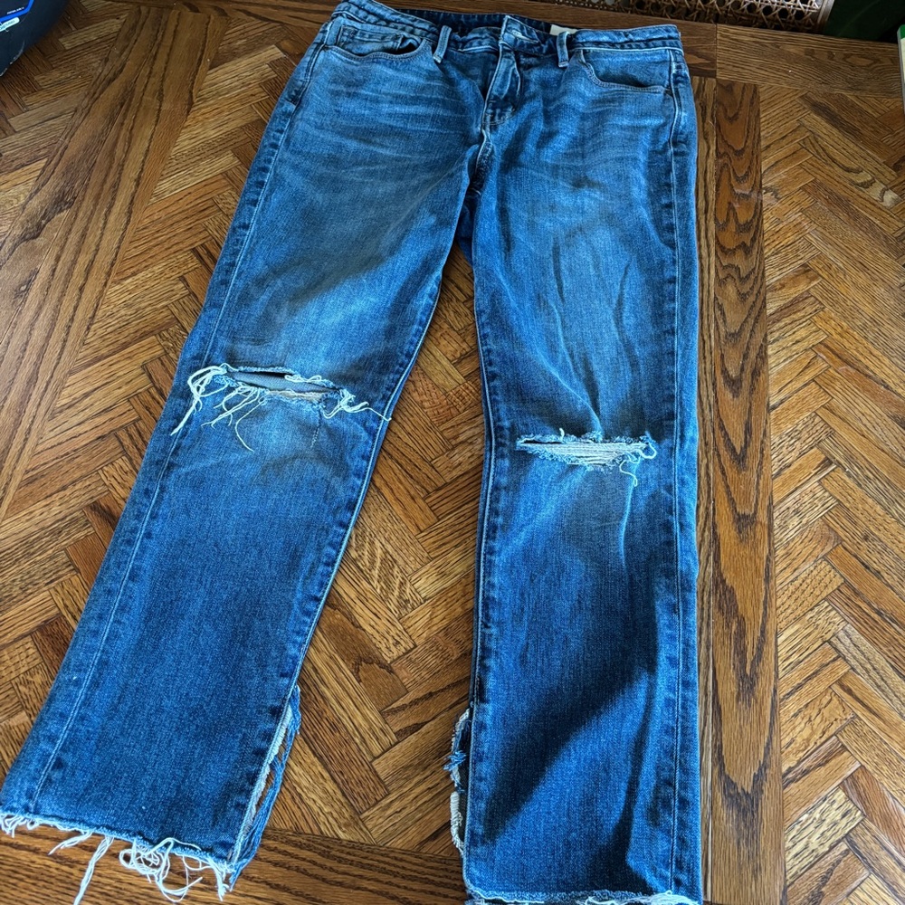 Distressed Treasure & Bond Jeans. 27